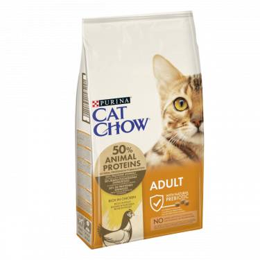 Purina Cat Chow Pisica Adult cu Pui - 15 kg